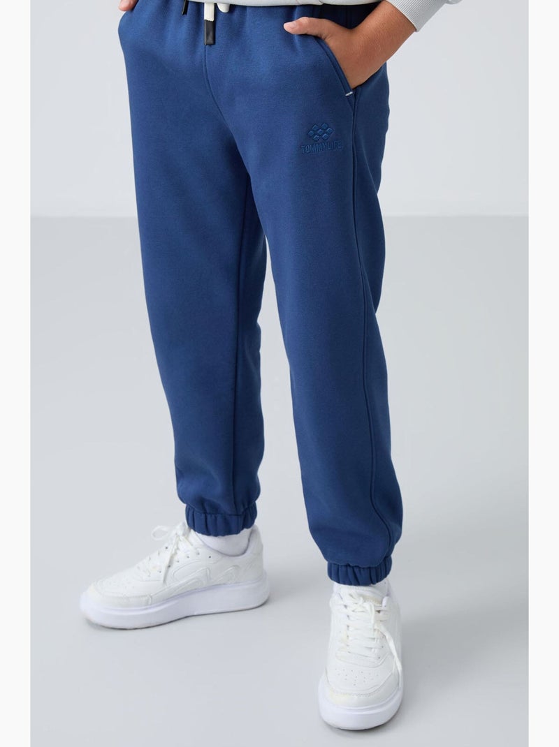 Pantalon de jogging enfant tommy Bleu - Kiabi