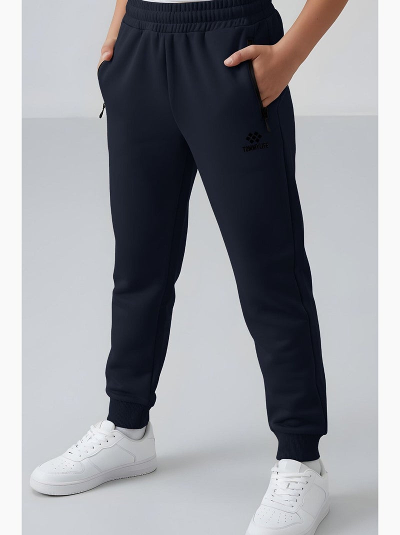 Pantalon de jogging enfant tommy Bleu marine - Kiabi
