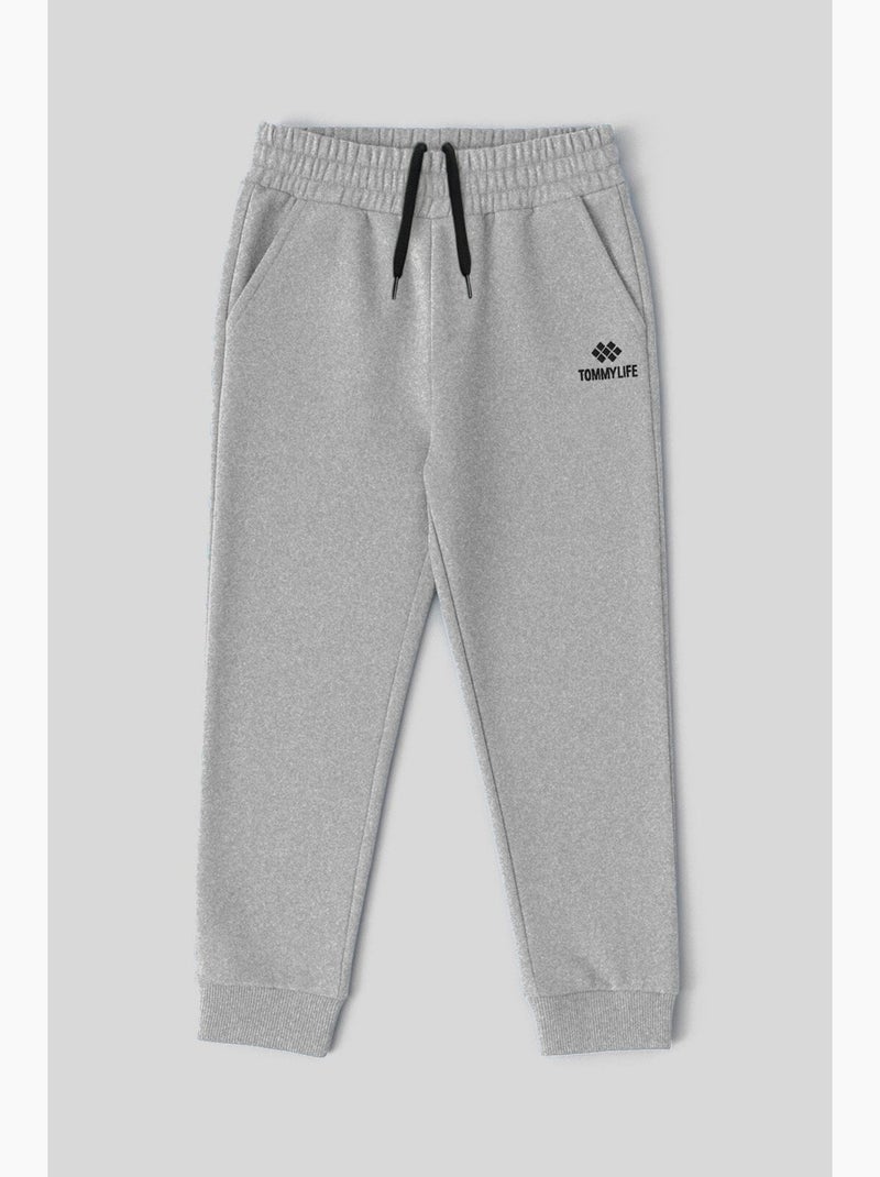 Pantalon de jogging enfant tommy Gris clair - Kiabi