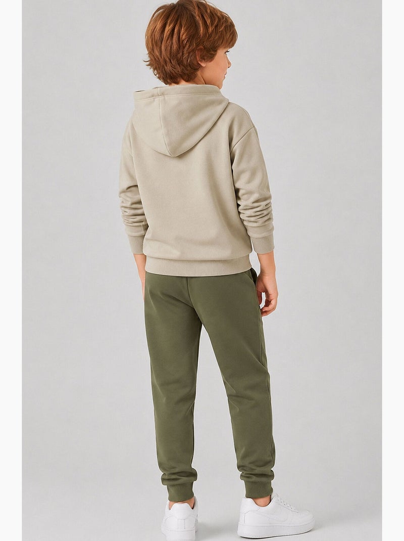 Pantalon de jogging enfant tommy Kaki - Kiabi