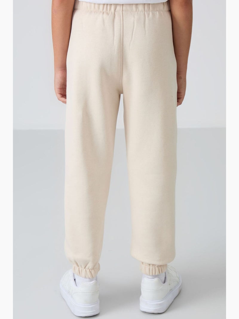 Pantalon de jogging enfant tommy Noir Beige - Kiabi