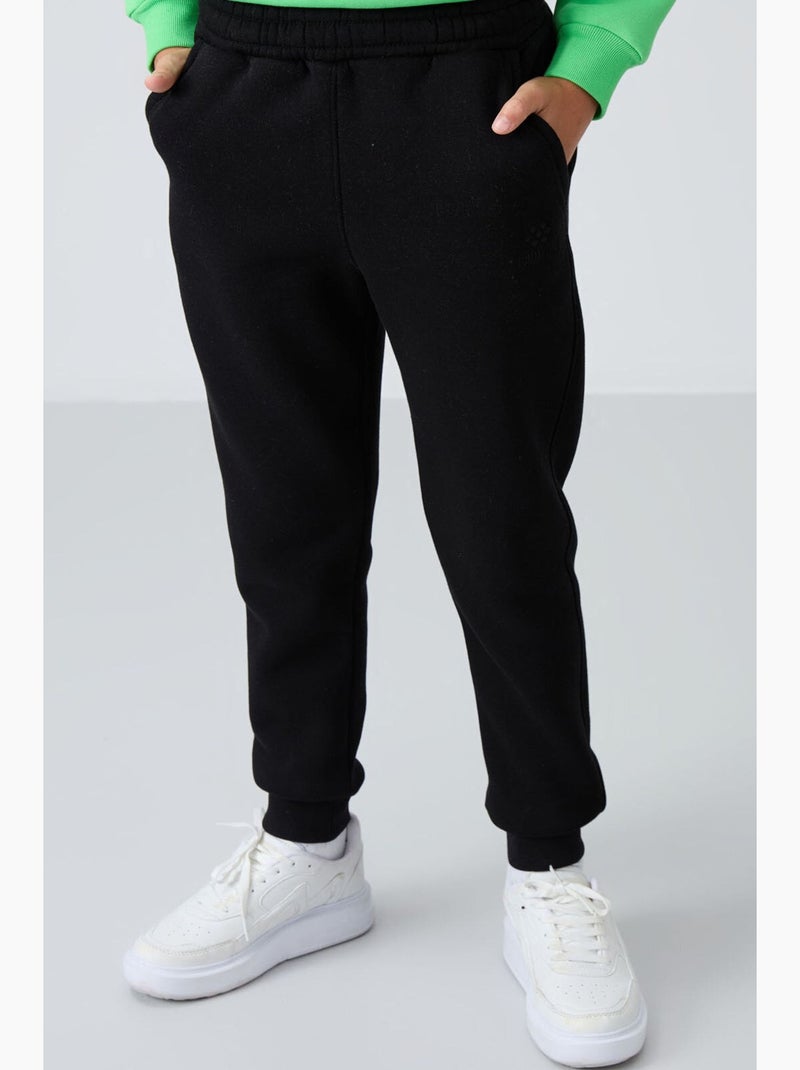 Pantalon de jogging enfant tommy Noir - Kiabi