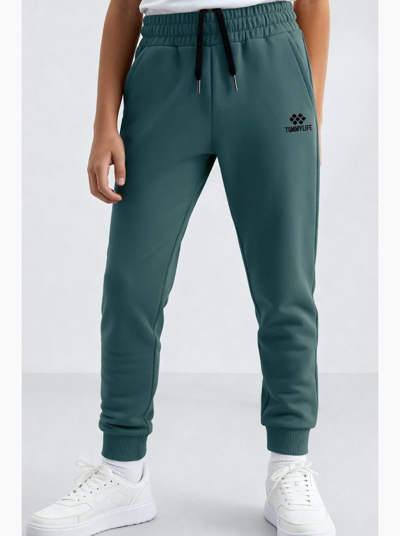 Pantalon de jogging enfant tommy Vert foncé - Kiabi