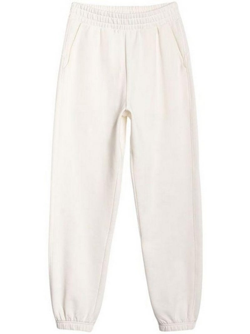 Pantalon de jogging f1013 - 4f Blanc - Kiabi