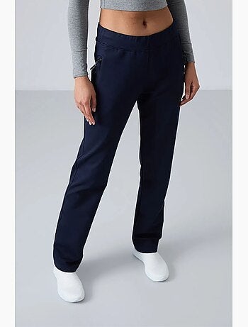 Pantalon de jogging femme à jambe droite tommy