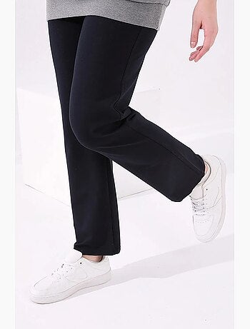 Pantalon de jogging femme à jambe droite tommy