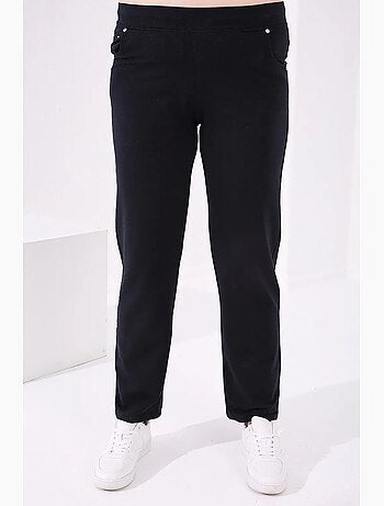 Pantalon de jogging femme à jambe droite tommy