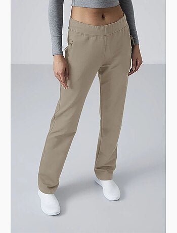 Pantalon de jogging femme à jambe droite tommy