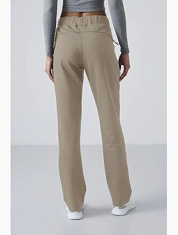 Pantalon de jogging femme à jambe droite tommy