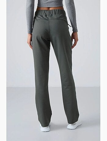 Pantalon de jogging femme à jambe droite tommy