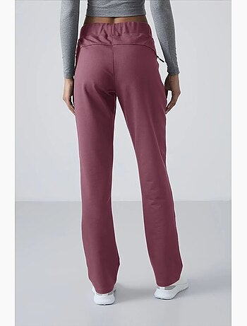 Pantalon de jogging femme à jambe droite tommy