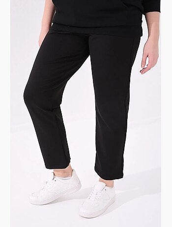 Pantalon de jogging femme à jambe droite tommy