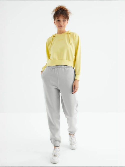 Pantalon de jogging femme à taille haute tommy - Kiabi Pantalon de jogging femme à taille haute tommy - Kiabi