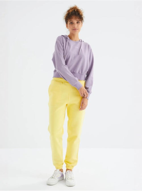 Pantalon de jogging femme à taille haute tommy - Kiabi Pantalon de jogging femme à taille haute tommy - Kiabi