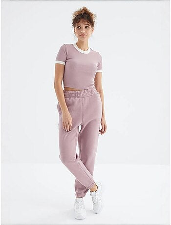 Pantalon de jogging femme à taille haute tommy