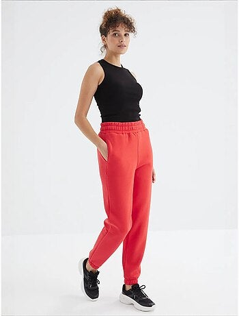Pantalon de jogging femme à taille haute tommy