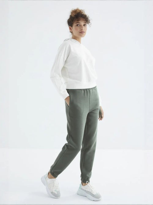 Pantalon de jogging femme à taille haute tommy - Kiabi Pantalon de jogging femme à taille haute tommy - Kiabi