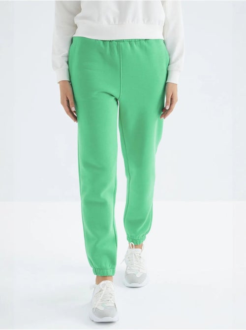 Pantalon de jogging femme à taille haute tommy - Kiabi Pantalon de jogging femme à taille haute tommy - Kiabi