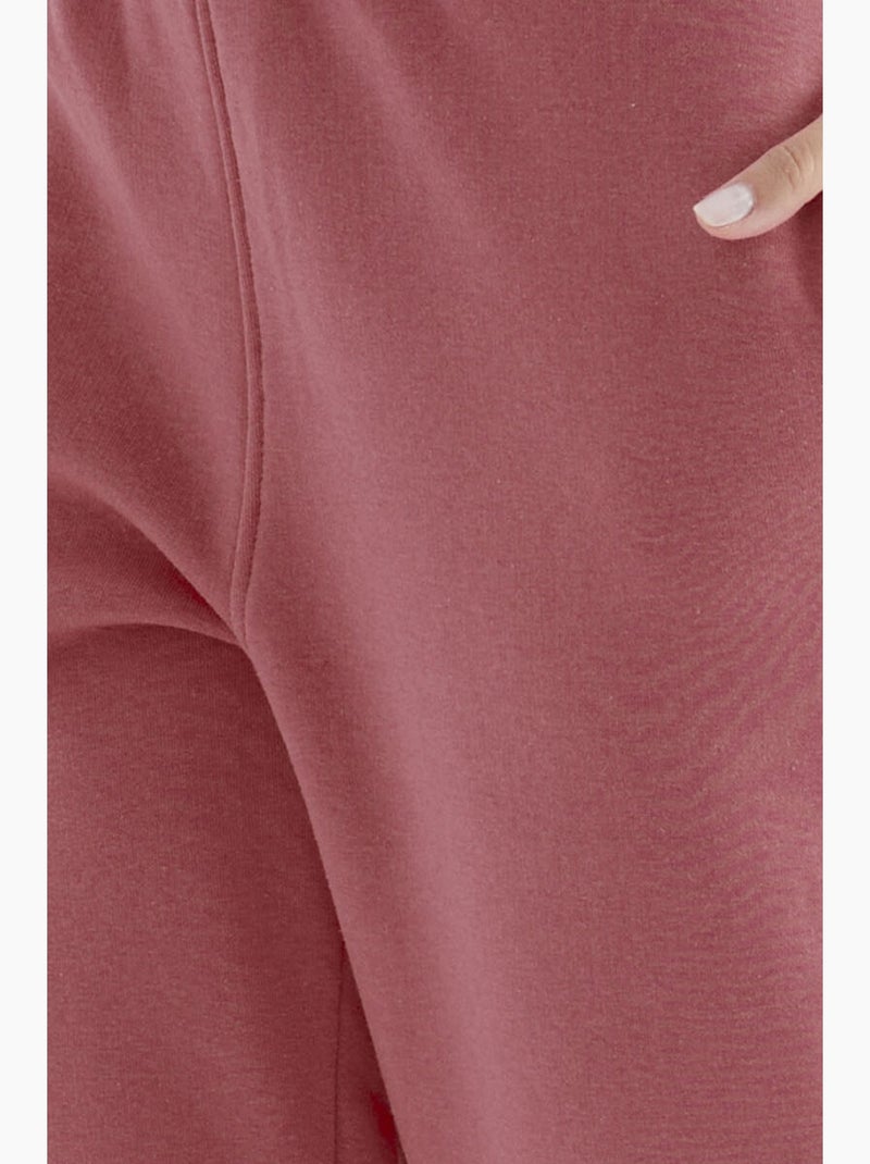 Pantalon de jogging femme à taille haute tommy Vieux rose - Kiabi