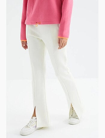 Pantalon de jogging femme coupe décontractée jambe droite tommy