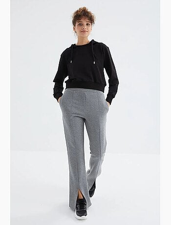 Pantalon de jogging femme coupe décontractée jambe droite tommy