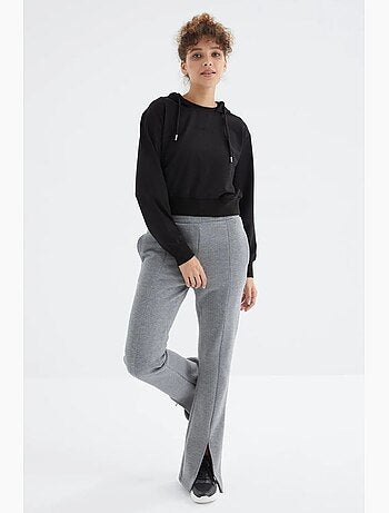 Pantalon de jogging femme coupe décontractée jambe droite tommy
