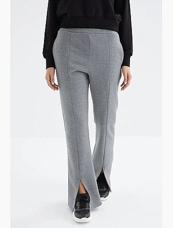 Pantalon de jogging femme coupe décontractée jambe droite tommy