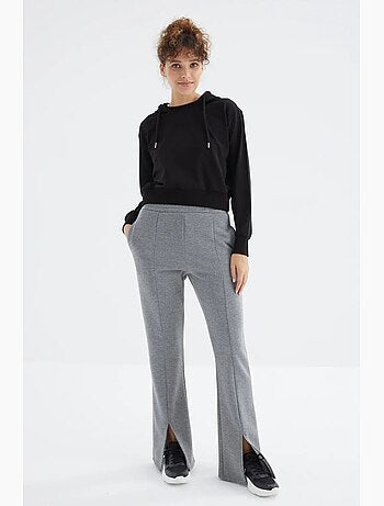 Pantalon de jogging femme coupe décontractée jambe droite tommy