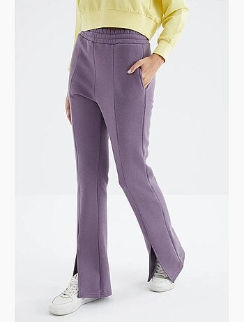 Pantalon de jogging femme coupe décontractée jambe droite tommy