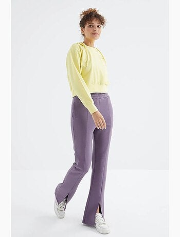 Pantalon de jogging femme coupe décontractée jambe droite tommy