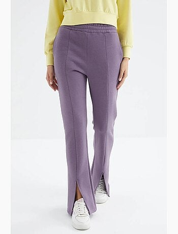 Pantalon de jogging femme coupe décontractée jambe droite tommy