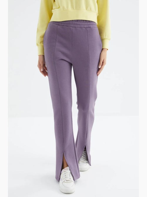 Pantalon de jogging femme coupe décontractée jambe droite tommy - Kiabi Pantalon de jogging femme coupe décontractée jambe droite tommy - Kiabi