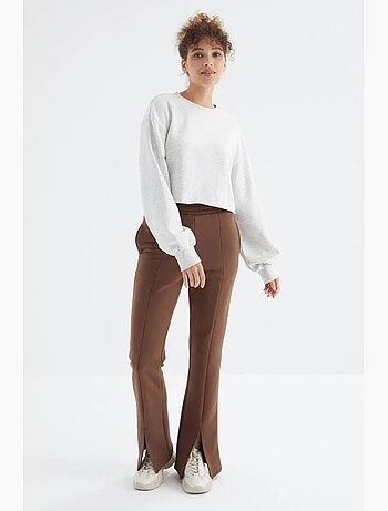 Pantalon de jogging femme coupe décontractée jambe droite tommy