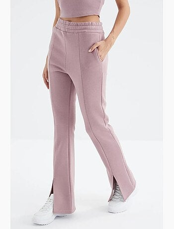 Pantalon de jogging femme coupe décontractée jambe droite tommy