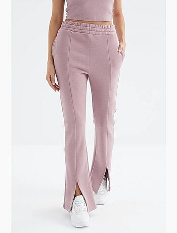 Pantalon de jogging femme coupe décontractée jambe droite tommy