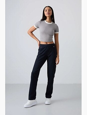 Pantalon de jogging femme coupe droite ample tommy