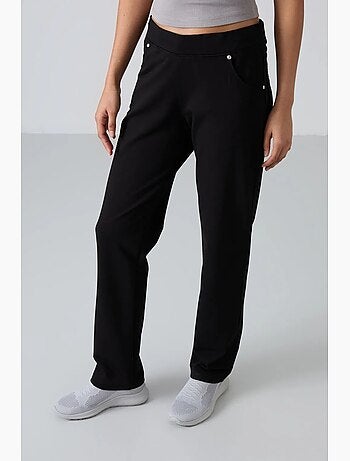 Pantalon de jogging femme coupe droite ample tommy