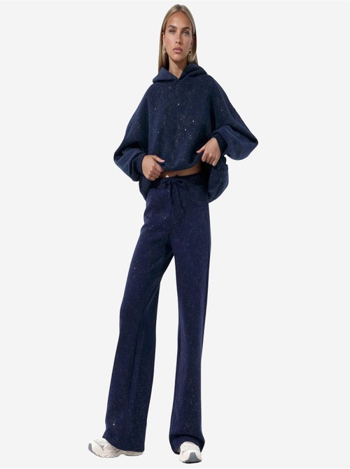 Pantalon de jogging femme en coton et élasthanne busem - Kiabi Pantalon de jogging femme en coton et élasthanne busem - Kiabi