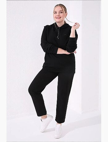 Pantalon de jogging femme en coton mélangé tommy