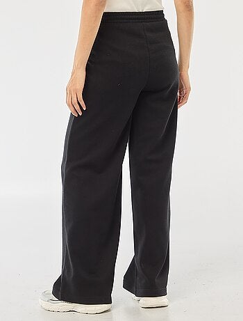 Pantalon de jogging femme en maille lourde à taille élastiquée