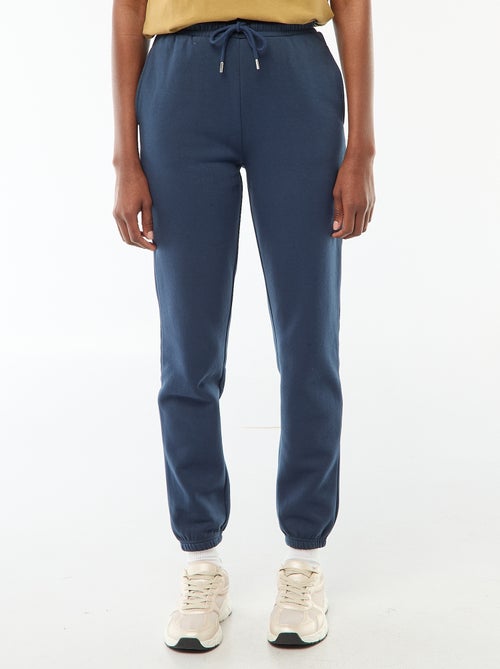 Pantalon de jogging femme en maille lourde - Kiabi