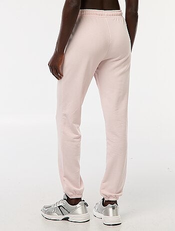 Pantalon en maille lourde femme coupe jogging