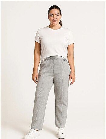 Pantalon de jogging femme en mélange de coton tommy