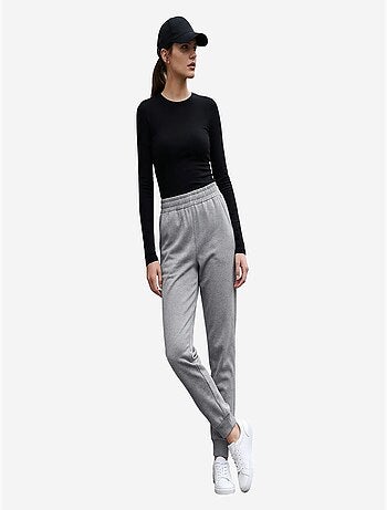 Pantalon de jogging femme en mélange de coton tommy