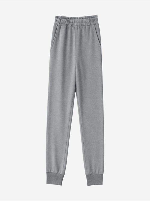 Pantalon de jogging femme en mélange de coton tommy - Kiabi Pantalon de jogging femme en mélange de coton tommy - Kiabi