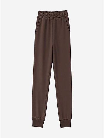Pantalon de jogging femme en mélange de coton tommy