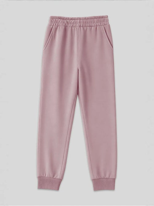 Pantalon de jogging femme en mélange de coton tommy - Kiabi