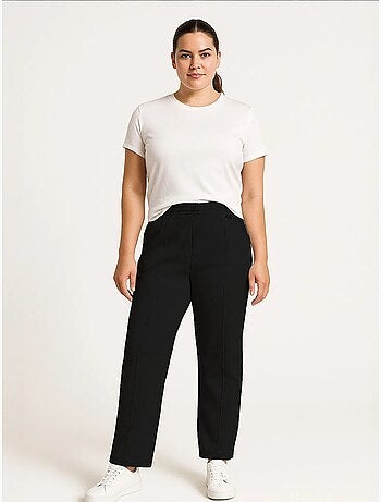 Pantalon de jogging femme en mélange de coton tommy