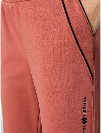 Pantalon de jogging femme en mélange de coton tommy