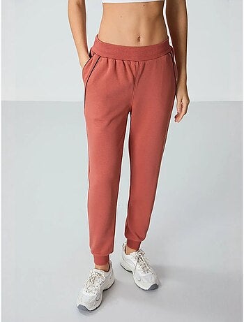 Pantalon de jogging femme en mélange de coton tommy